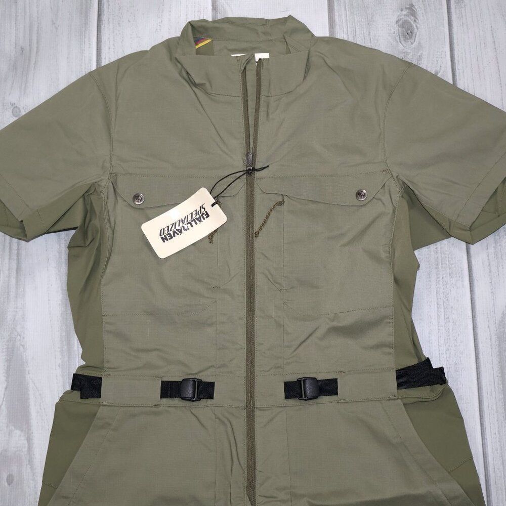 NEW Fjallraven/Specialized Collab Field Suit Army Green Cycling - Women's Size M - Picture 2 of 7